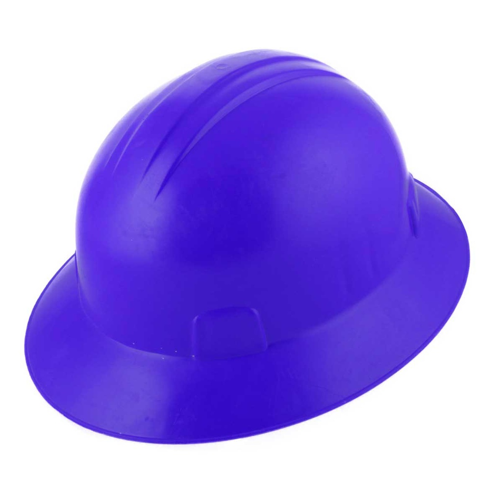 CASCO DE SEGURIDAD TIPO ALA ANCHA AZUL
