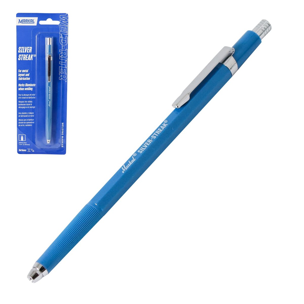 MARCADOR PARA METAL SILVER-STREAK P/SOLDAR (PRECIO X PZA)