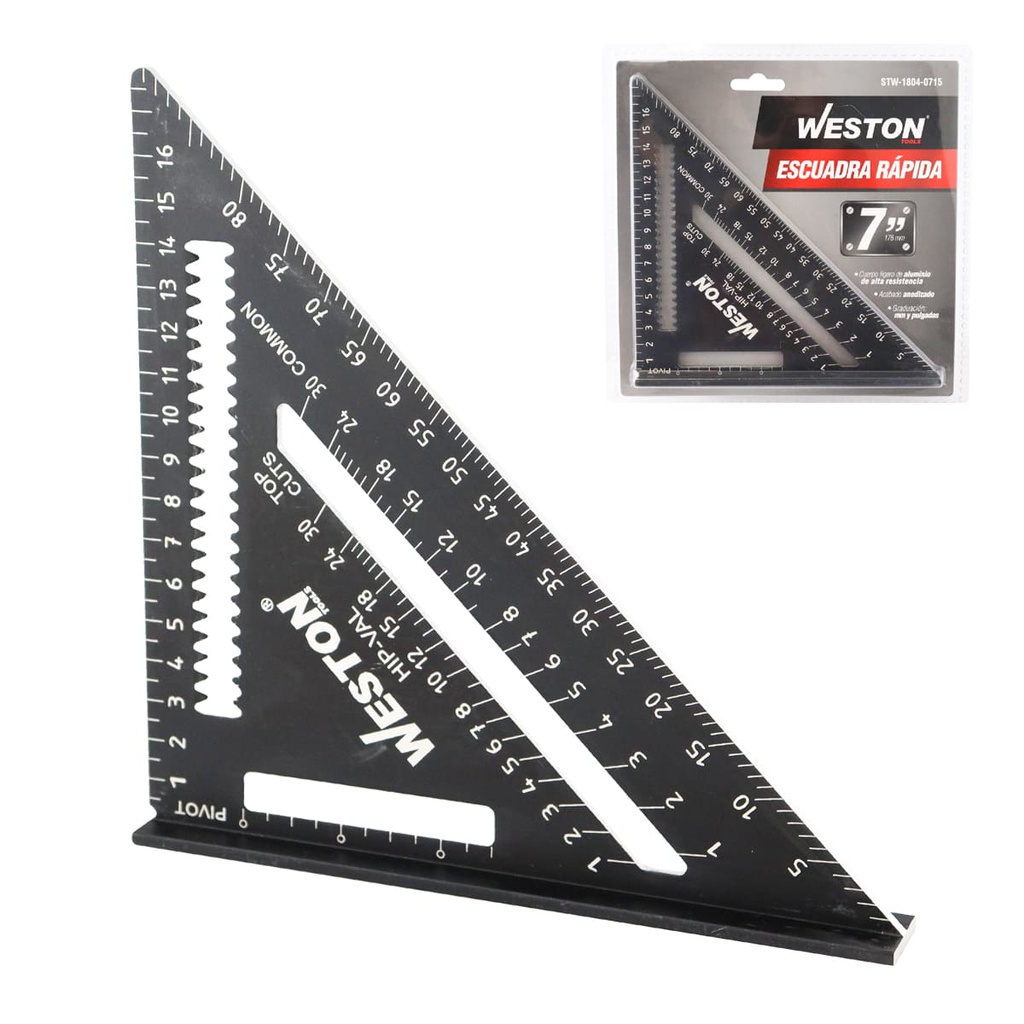 ESCUADRA RAPIDA 7"