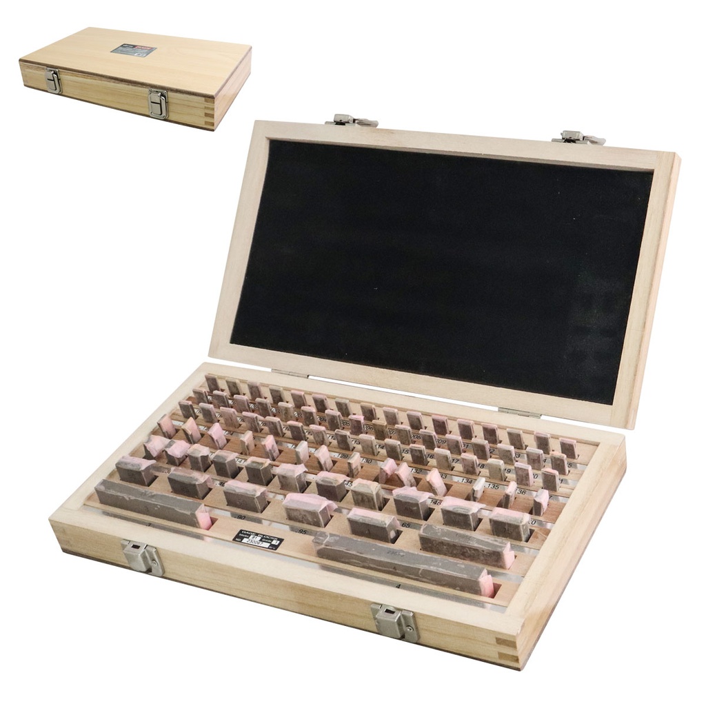 BLOQUES PATRON RECTANGULARES D/CALIBRACION GRADO A JGO 81 PIEZAS