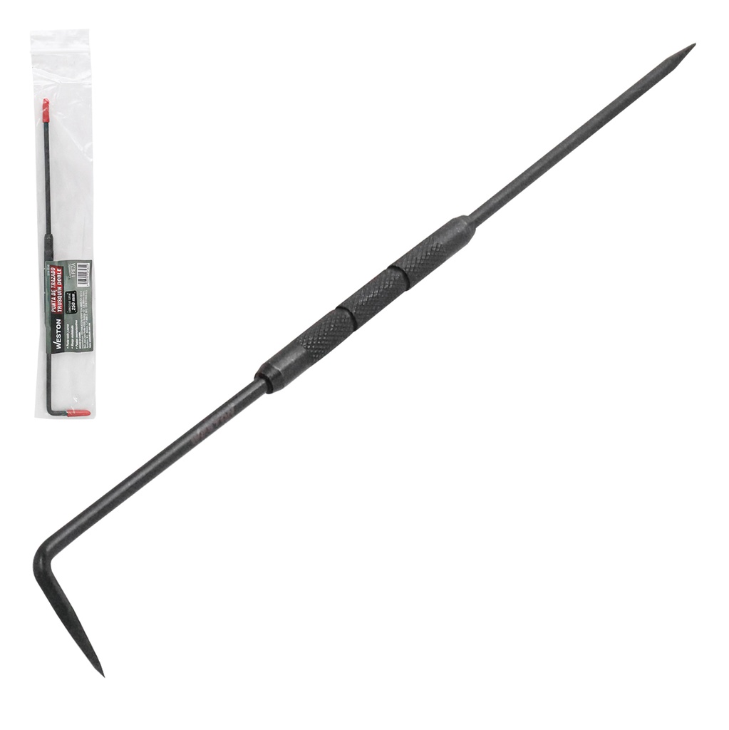 PUNTA D/TRAZADO DOBLE 250MM LARGO