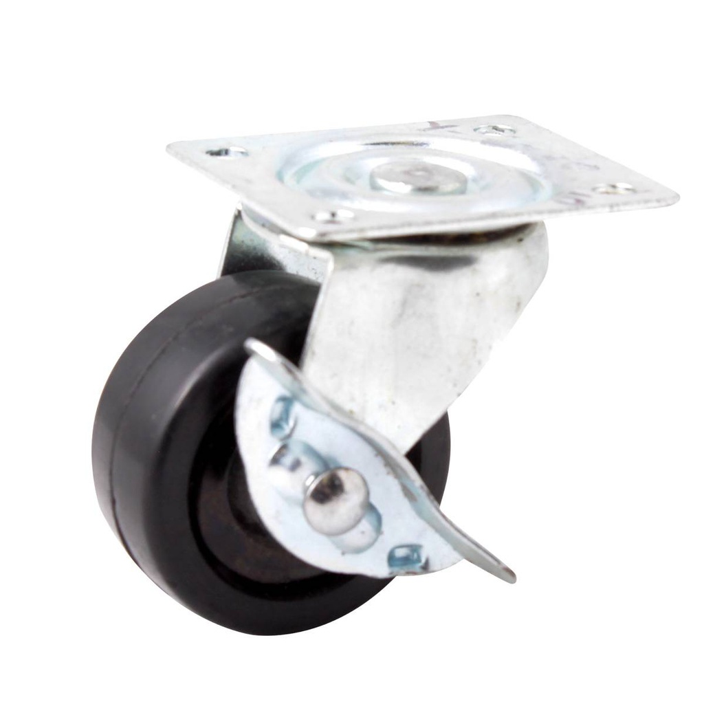 RODAJA DE HULE GIRATORIA C/FRENO 65X23MM (REEMPLAZA Y-2030-55)