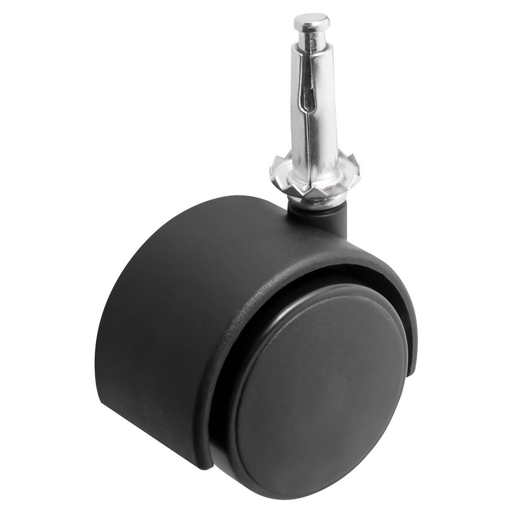 RODAJA TIPO YOYO ESPIGA P/MADERA 40MM (Precio x pieza - Empaque c/4 pzas)