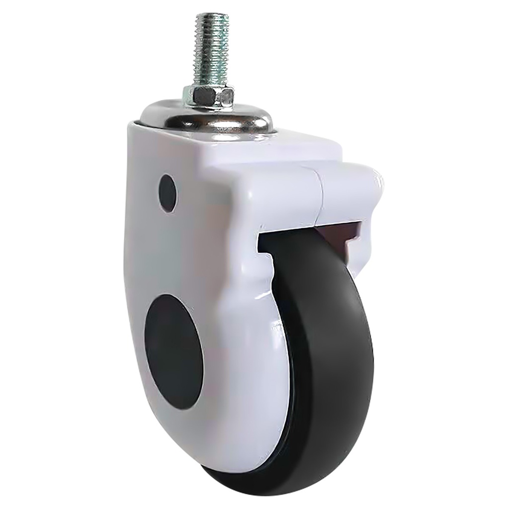 RODAJA USO MEDICO TPR GIRATORIA C/ESPIGA ROSCADA 4'' x 1-1/4''