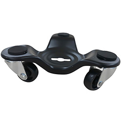 TRI-DOLLY DE ACERO 6'' RUEDAS DE 30 MM DE PP