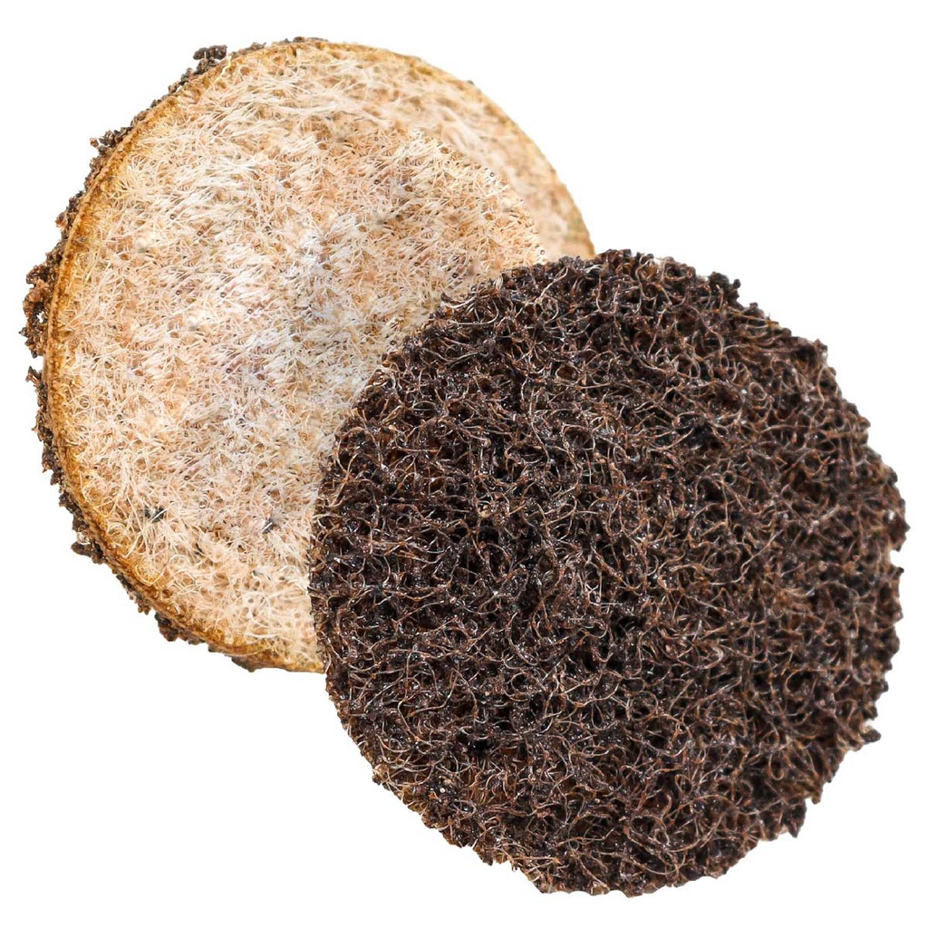 DISCO 6" FIBRA MARRON (MEDIUM) (Precio x pieza - Empaque c/10 pzas)