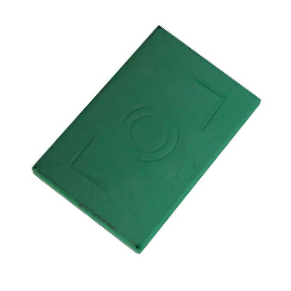 CUÑA DE HULE 7.5 X 5CM