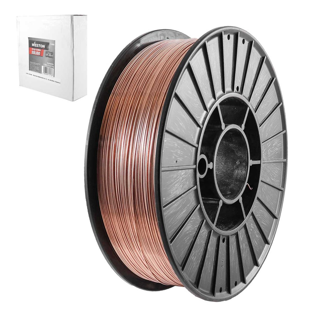 SOLDADURA MICROALAMBRE SOLIDO 70S-6 0.030'' (0.8mm) 5KG