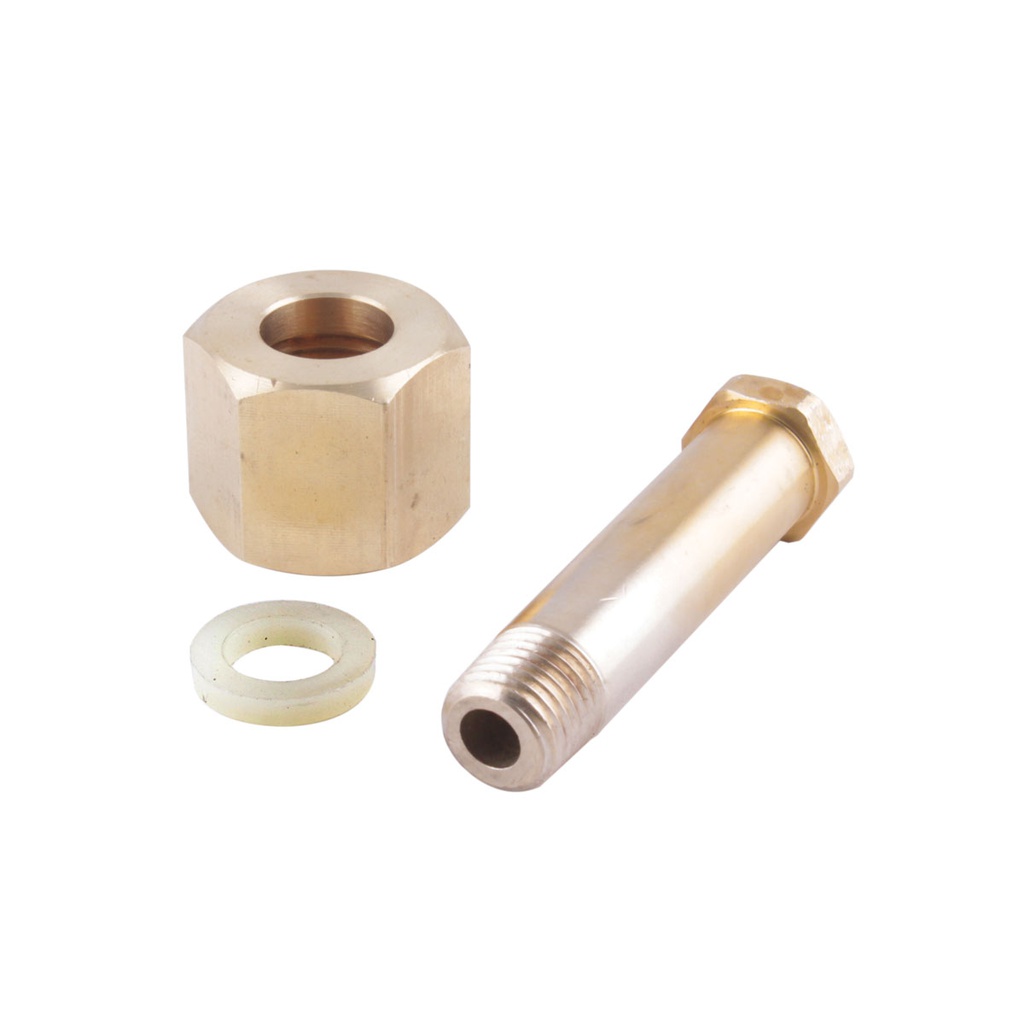 JUEGO DE TUERCA Y NIPLE P/REGULADOR DE DIOXIDO DE CARBONO CGA-320