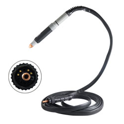 ANTORCHA RECTA MECANIZADA PARA PLASMA CNC P/105 A 6M