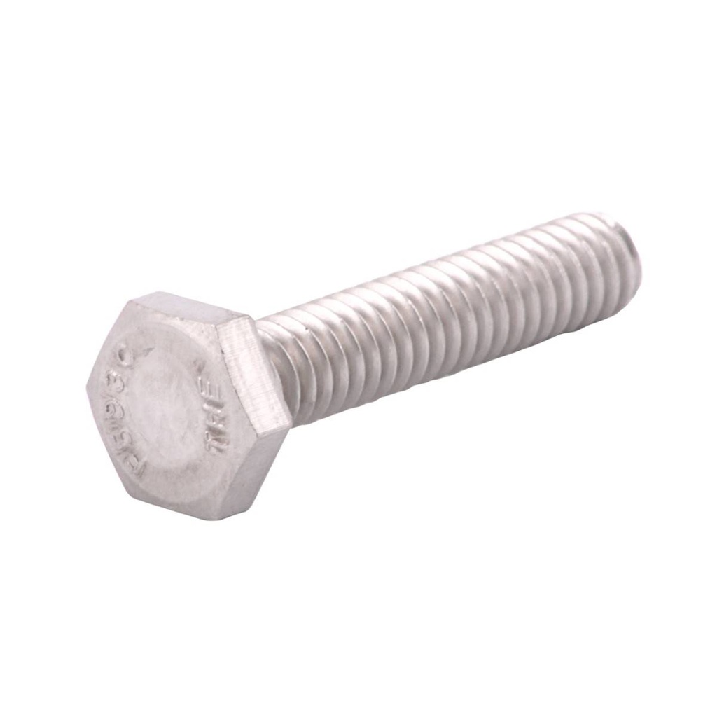 TORNILLO HEX ACERO INOX. 'RC' 1/4-20 X 3/4"   (Precio x Pza - Caja c/100 pzas)