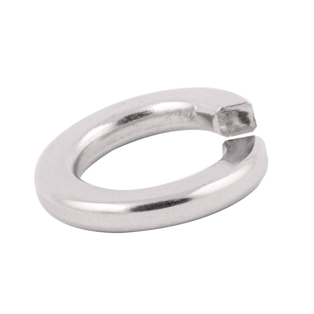 RONDANA DE PRESION ACERO INOX.-1/2"   (Precio x Pza - Caja c/200 pzas)