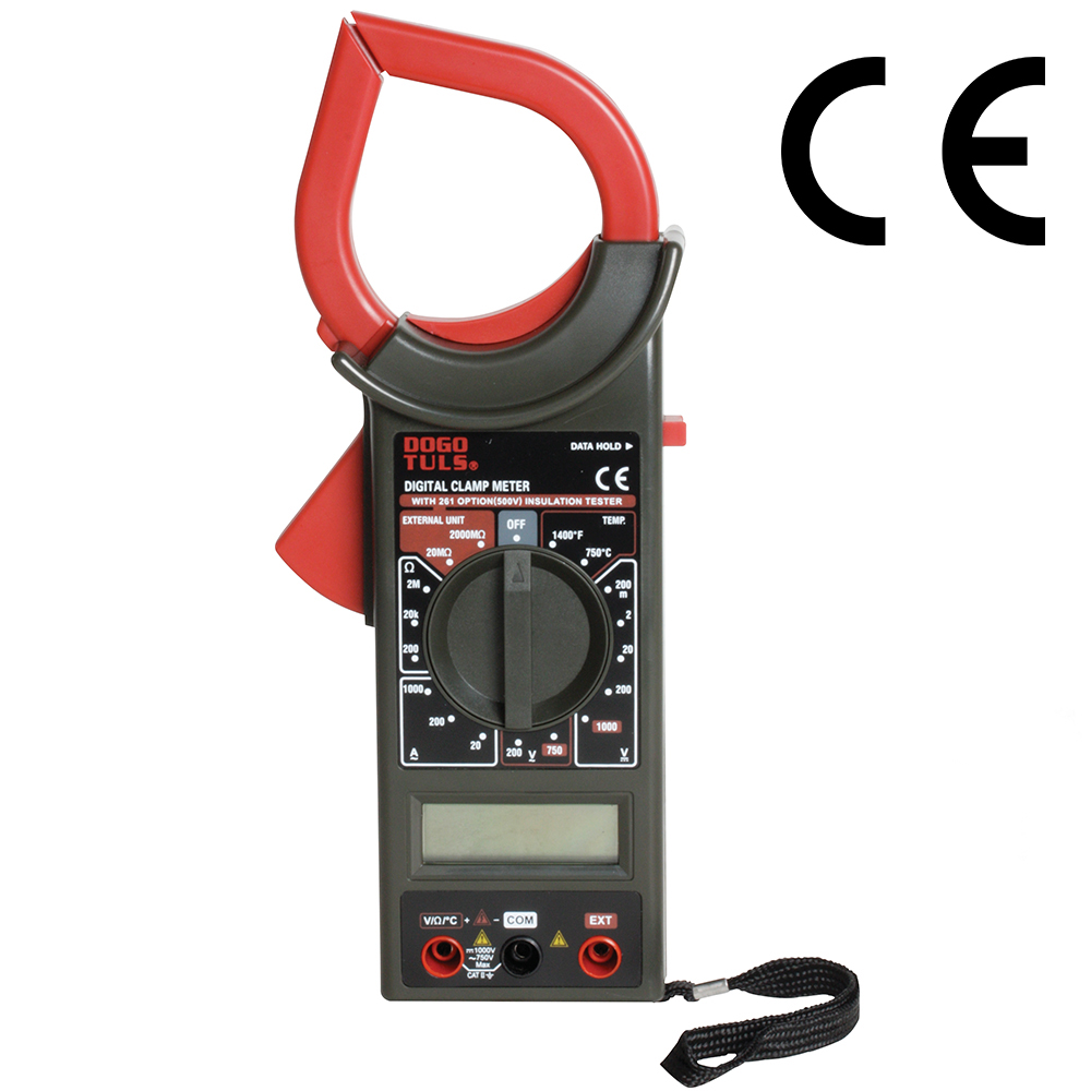 AMPERIMETRO 1000V GANCHO DIGITAL CATII