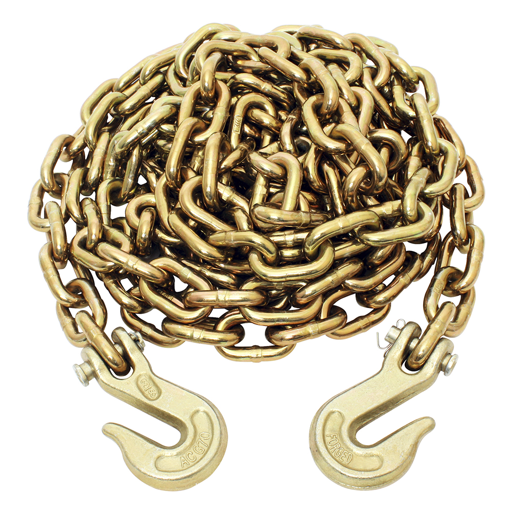 CADENA TRANSPORTE 3/8"x20' G70 GANCHOS