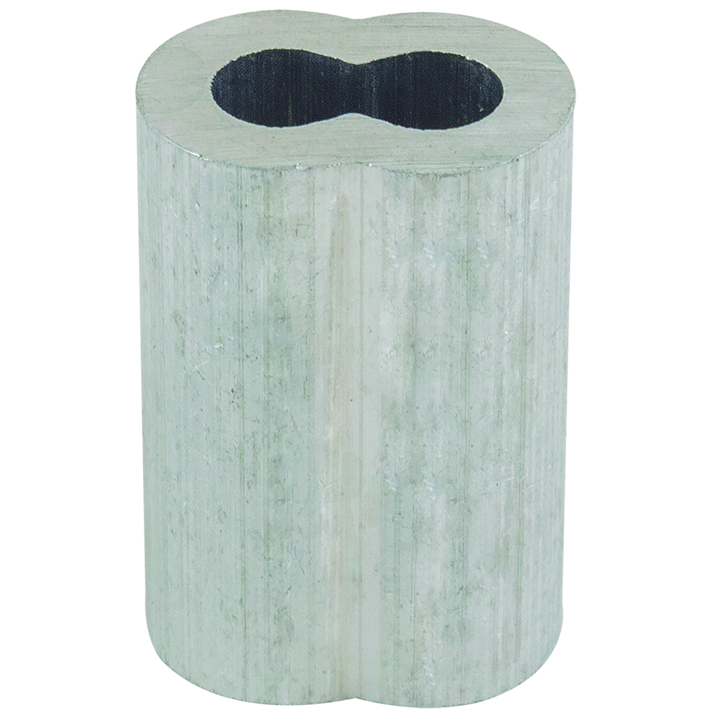 CASQUILLO ALUMINIO DOBLE 5/16"