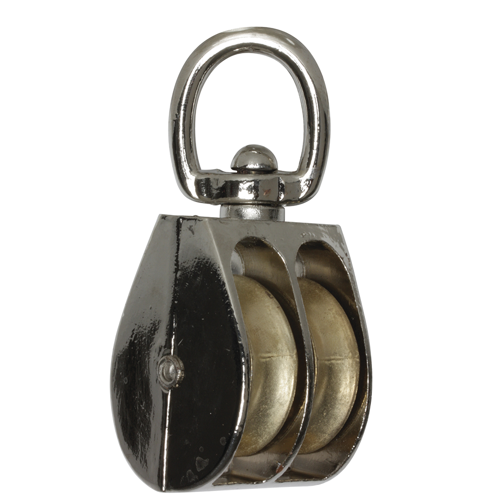 GARRUCHA GIRATORIA 2" 50mm DOBLE ZINC