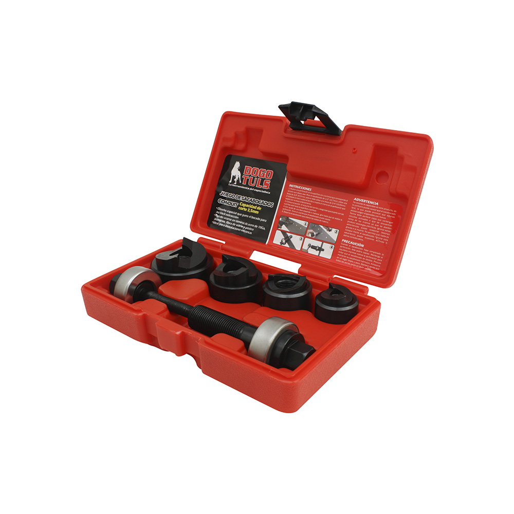 JGO SACABOCADOS CONDUIT 1/2" A 1-1/4"