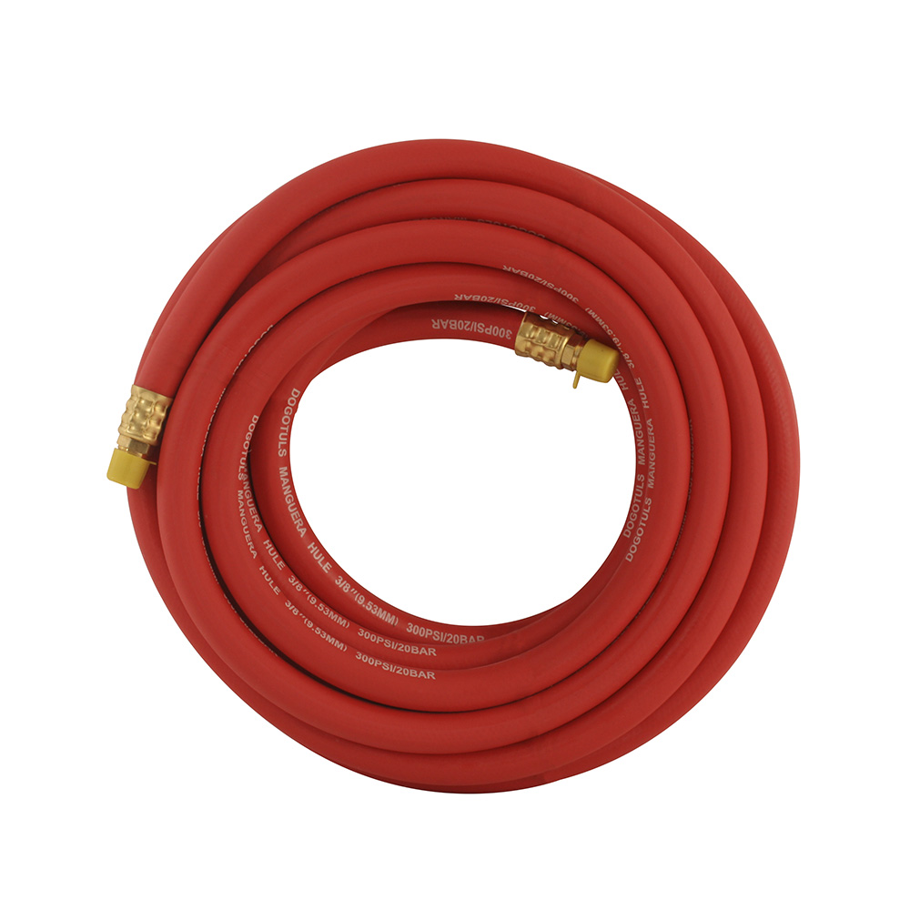 MANGUERA HULE 3/8" X 50´ NPT 1/4" 300PSI