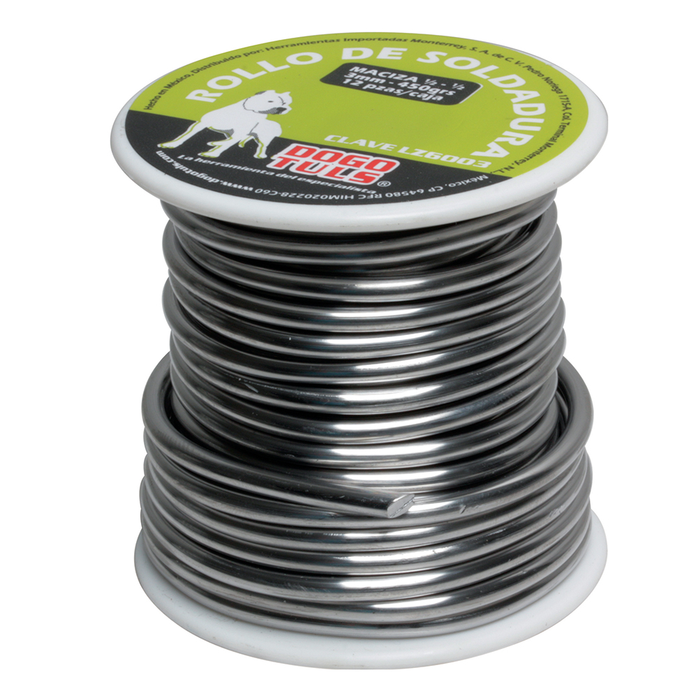 SOLDADURA 1/2 1/2 ROLLO 3MM 450GR