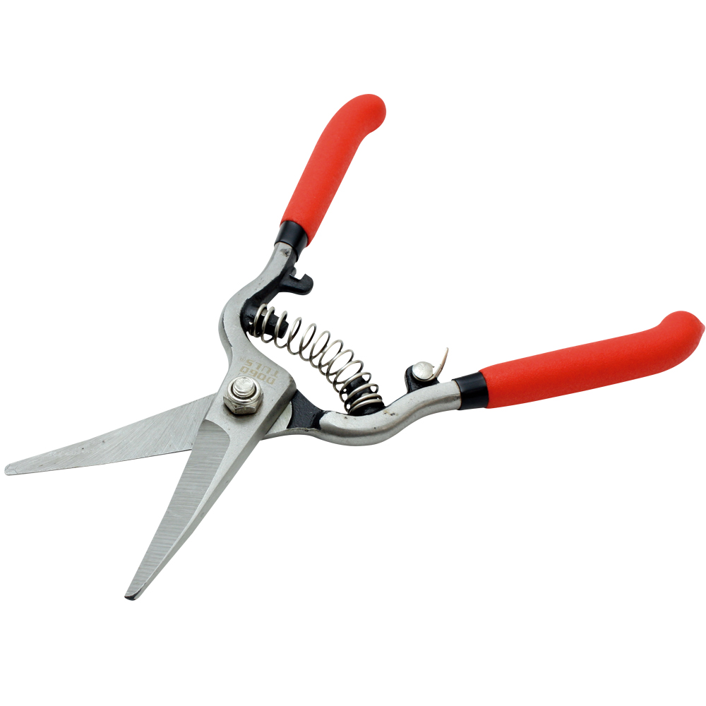 TIJERA PODAR CORTE UVA 8" CUCHILLA CURVA