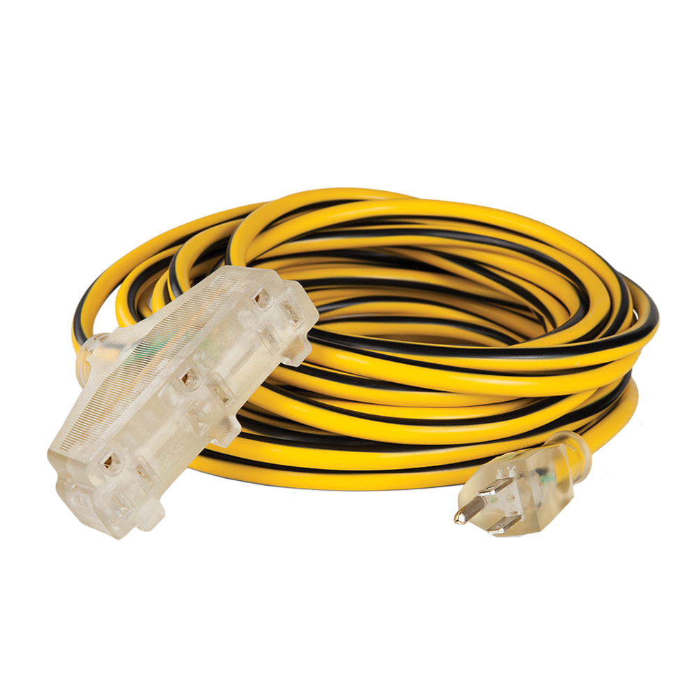 EXT. USO RUDO 3X14 ILUMINADA 5 MTS AMARILLO/NEGRO