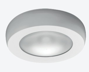 LUMINARIO CIRCULAR DE SOBREPONER LED CON DIFUSOR DE ACRILICO BLANCO 20 W 110-240 V~ 60 Hz 3 000 K 1 440 lm