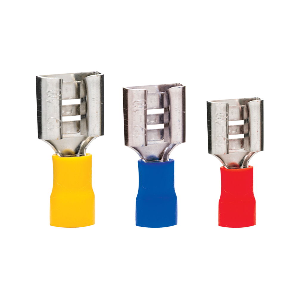 TERMINAL TIPO HEMBRA AISLADAS (PVC) .375 Y