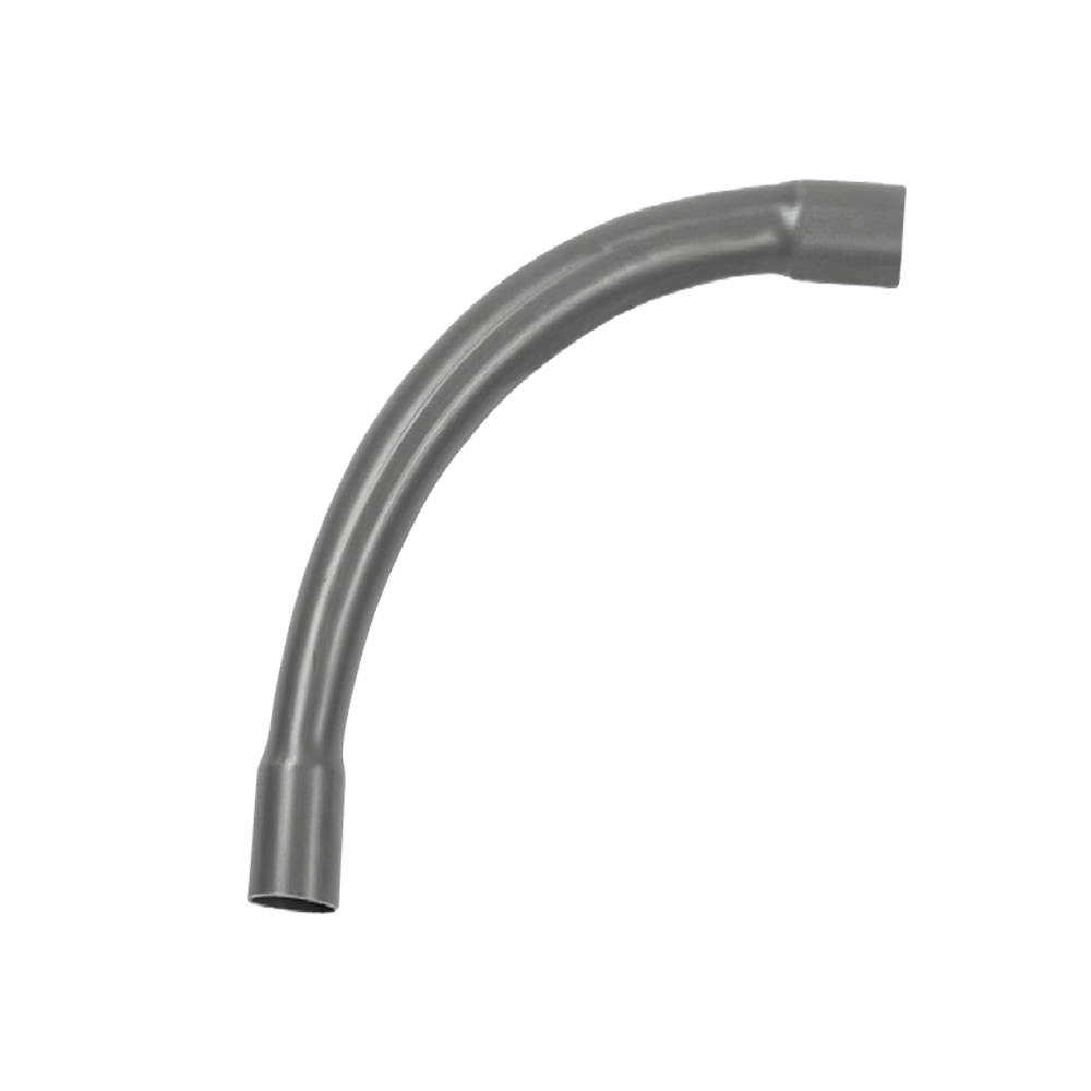 CODO PVC PESADO 50mm 2" GRIS