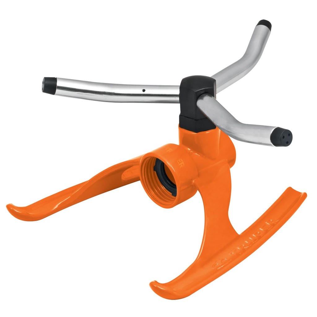 Aspersor b/metalica giratorio 3 brazos de aluminio, Truper