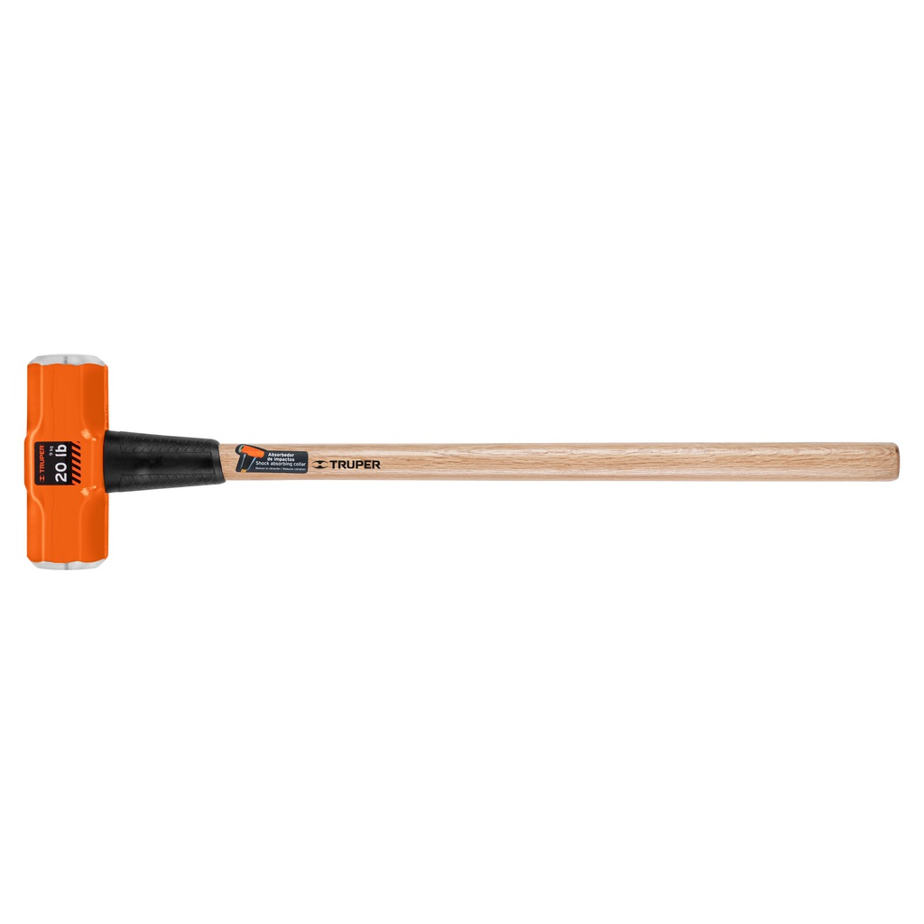 Marro octagonal 20 lb, mango de madera 36', Truper