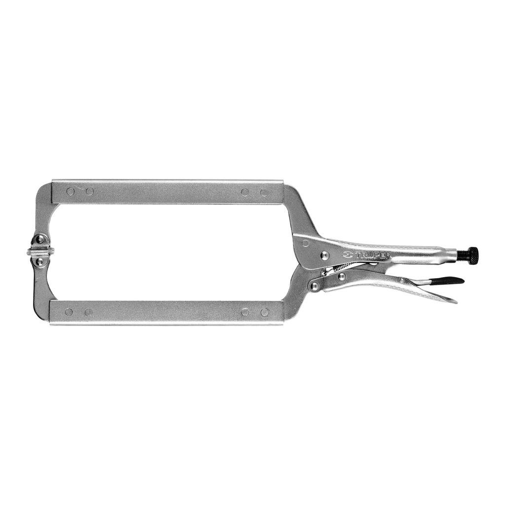 Pinza de presion 18' tipo 'C' con mordaza autoajustable