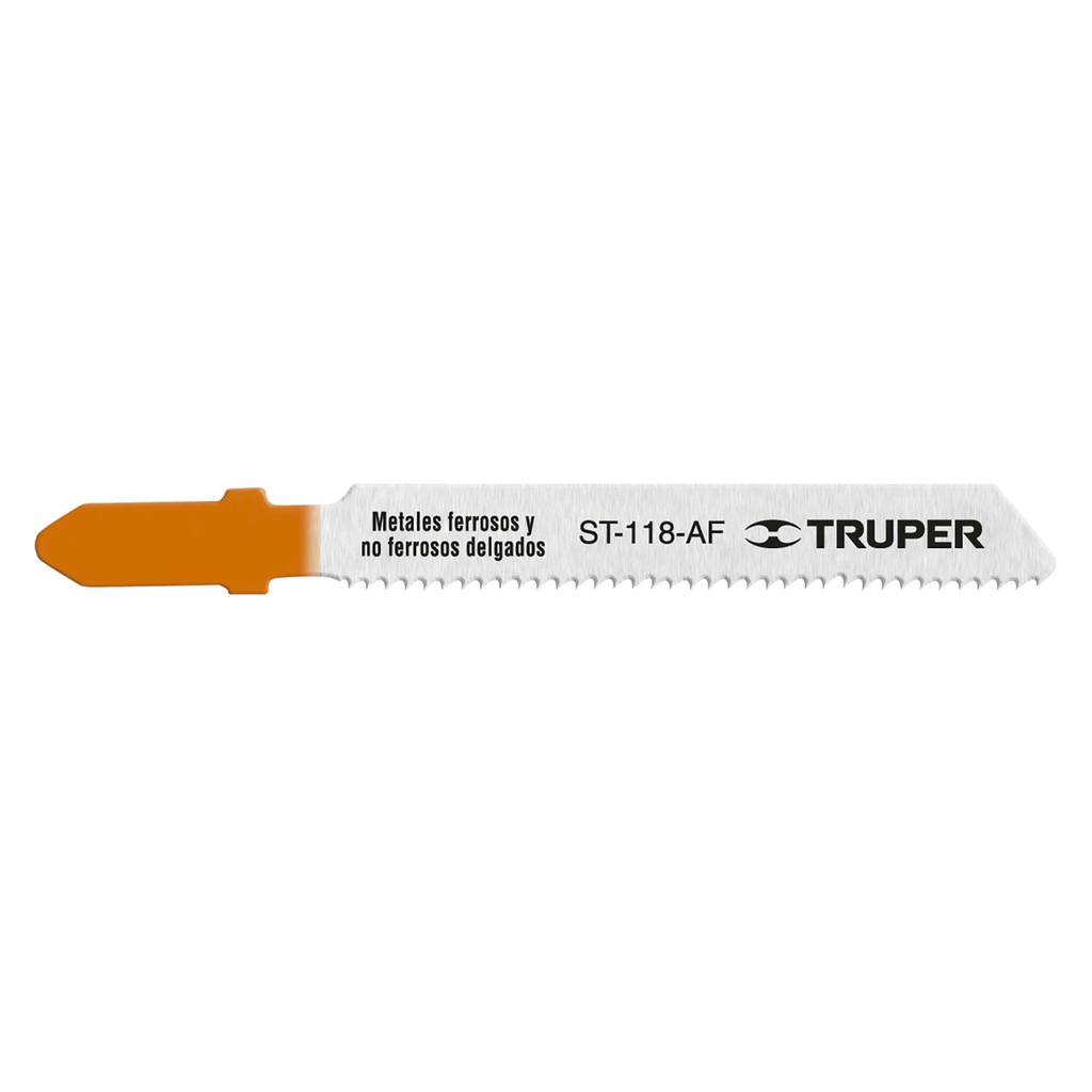 Blister con 5 seguetas 18 DPP zanco 'T' corte recto metal