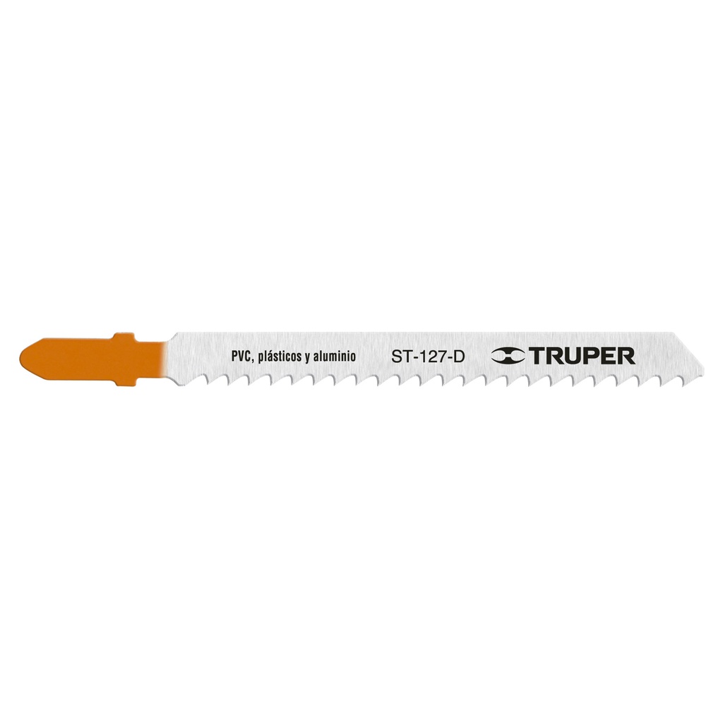 Blister con 5 seguetas 8 DPP zanco 'T' corte recto metal