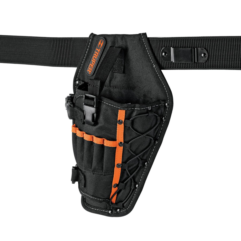 Porta taladro de poliester, 6 compartimentos, Truper