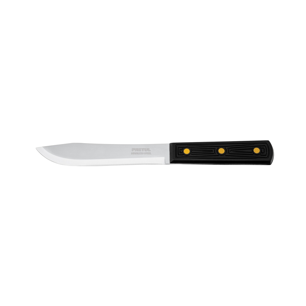 Cuchillo cebollero 6' mango de polipropileno, Pretul