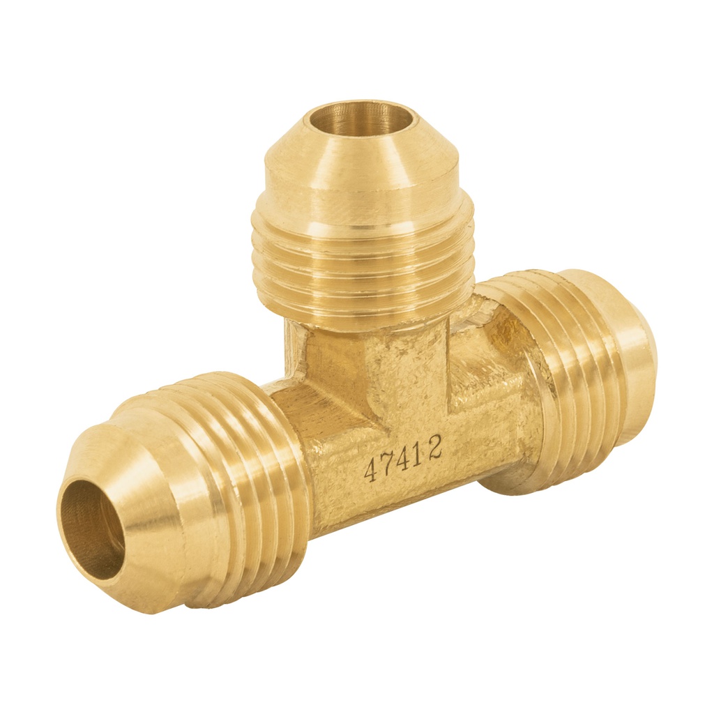 Tee union de laton 3/8', Foset