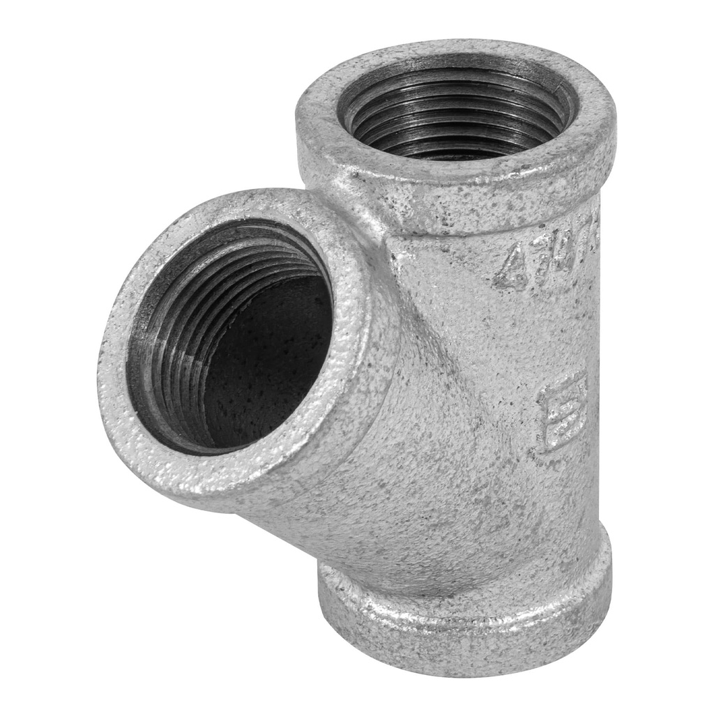 Yee sencilla 1' acero galvanizado, Foset
