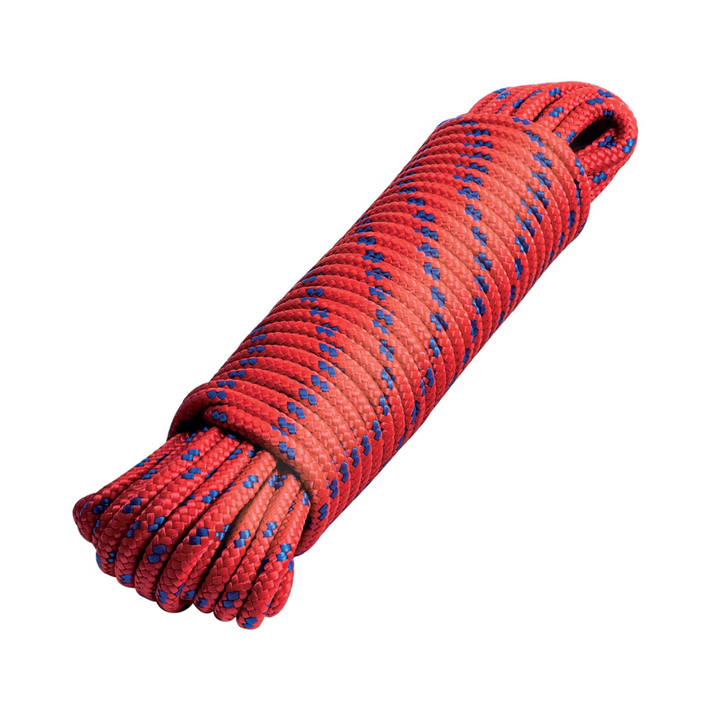 Piola de Polipropileno trenzada, multicolor, 6mm x 15m