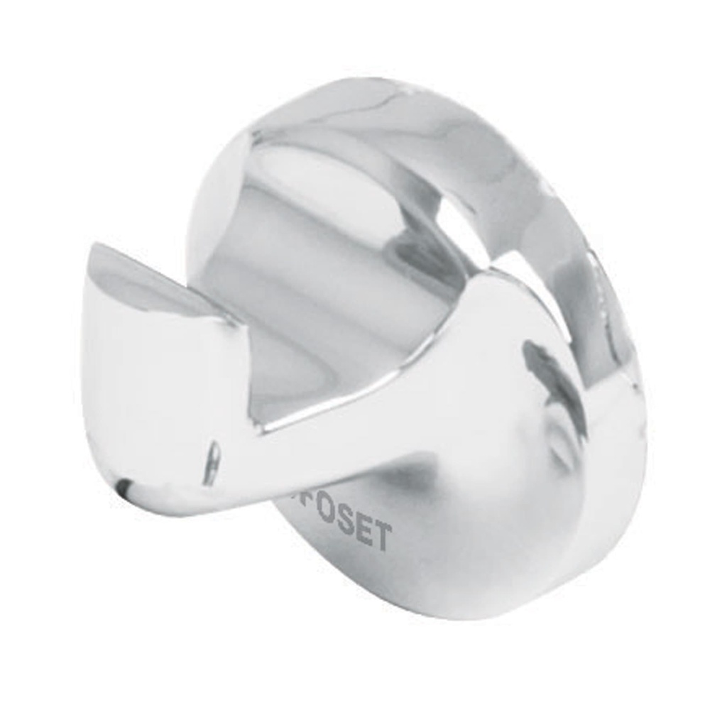 Gancho sencillo metalico para toalla, Foset Aqua