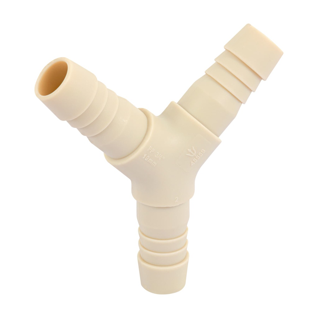 Yee insercion 3/4' de polipropileno, Foset