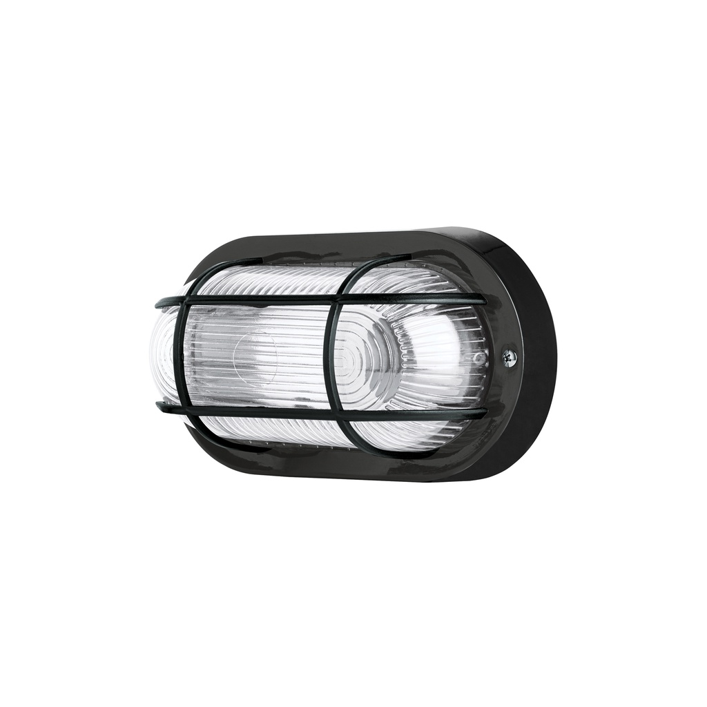 Arbotante decorativo de ABS, ovalado, lampara no incluida