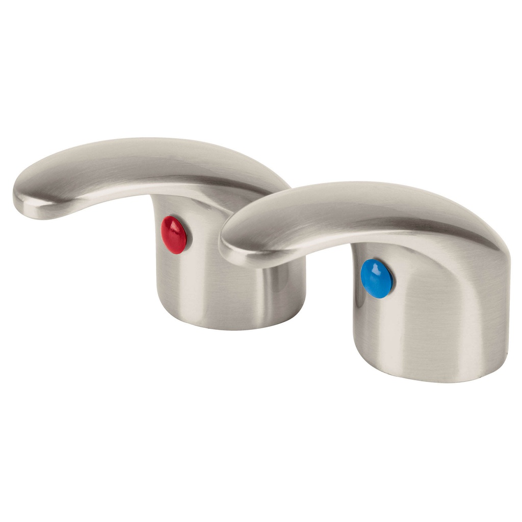 Juego de manerales tipo palanca p/lav-fregadero, satin,Aqua