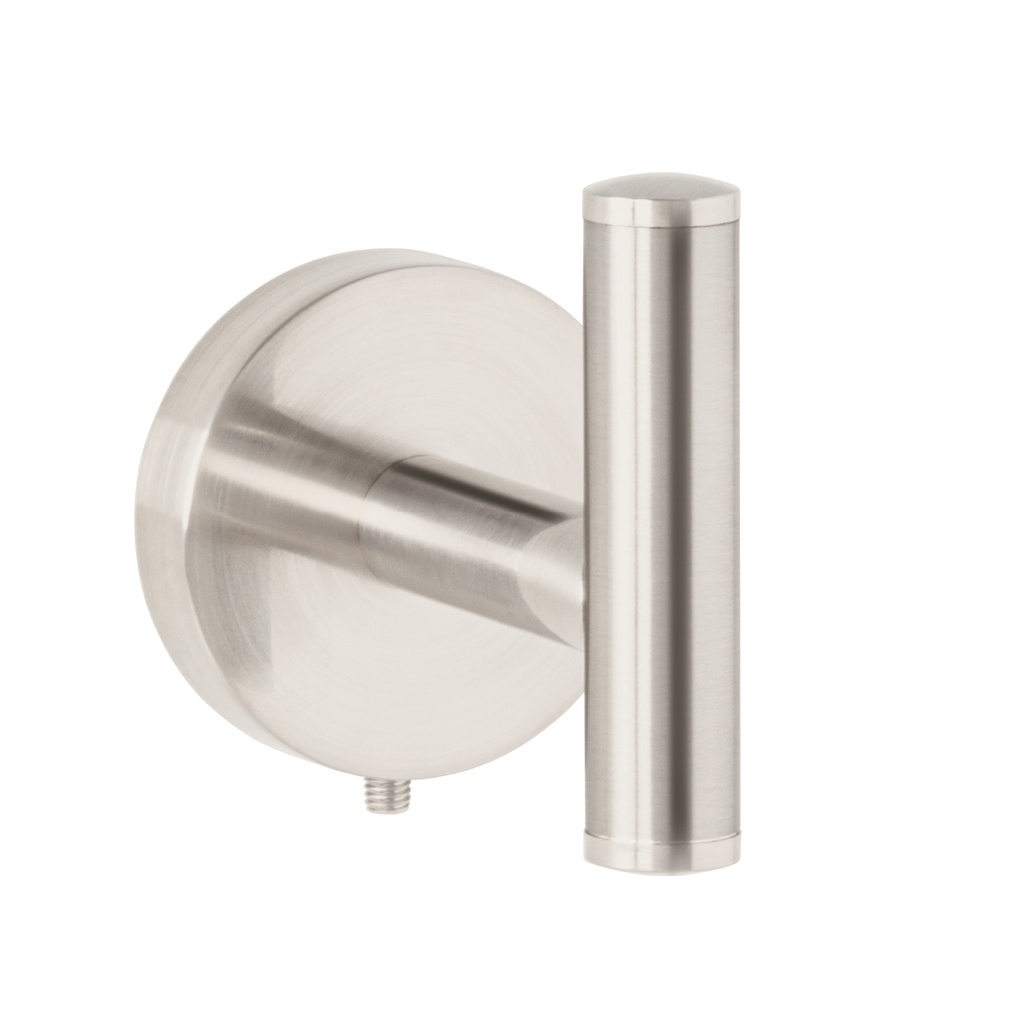 Gancho sencillo metalico acabado satin, Foset Tubig