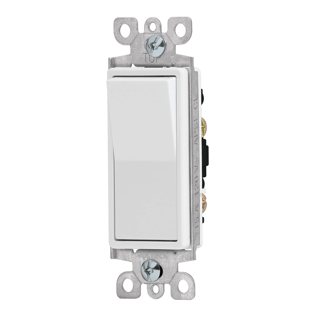 Interruptor de tres vias, linea Classic, Volteck