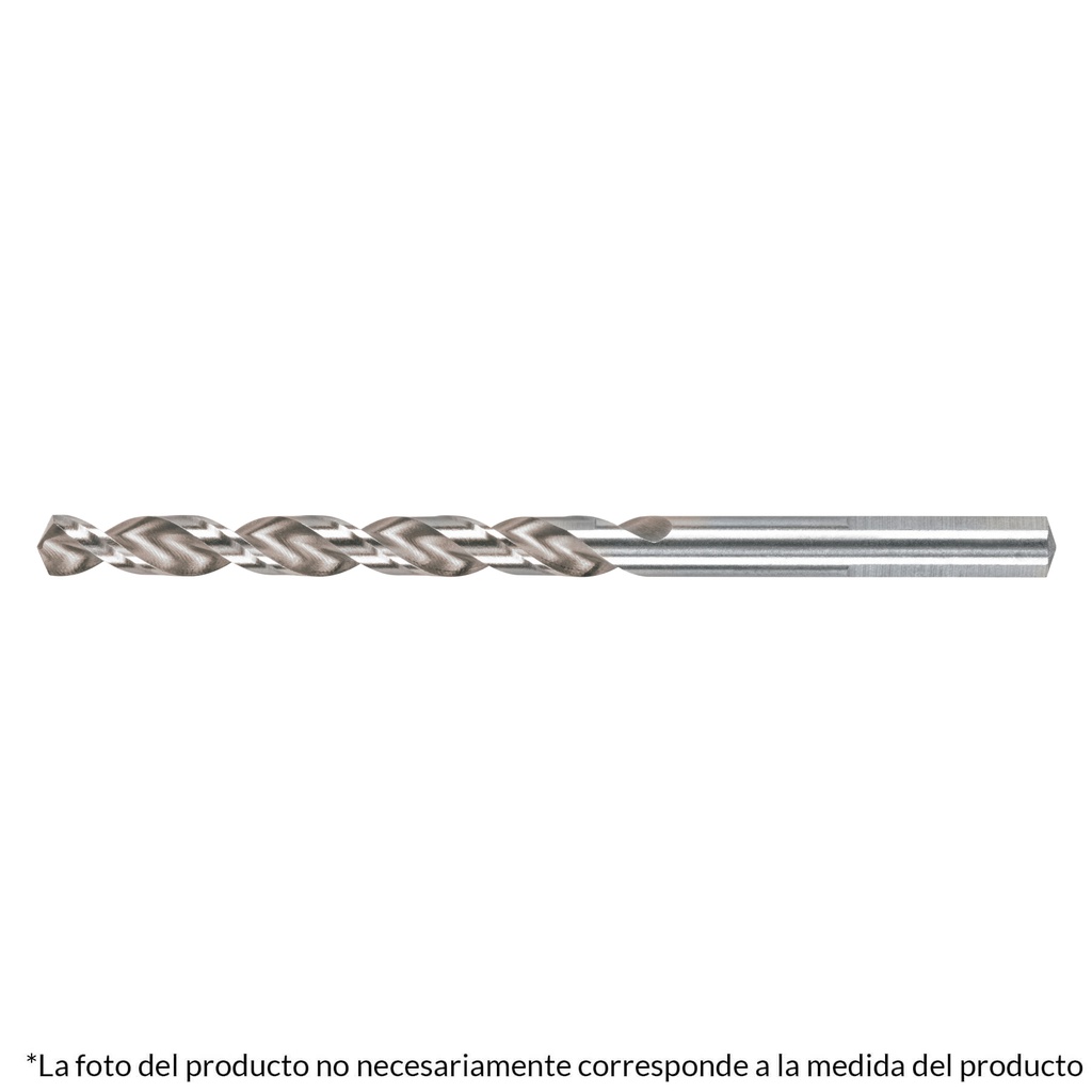 Broca HSS 3/16' Trusilver para metal, Truper
