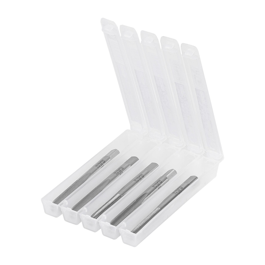 Machuelo semiconico 1/4' x 28 cuerda fina, Truper