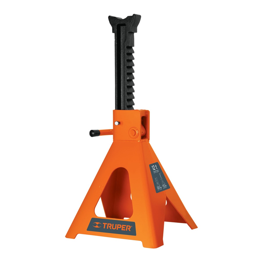 Caja con 2 torres de 12 ton para auto, Truper