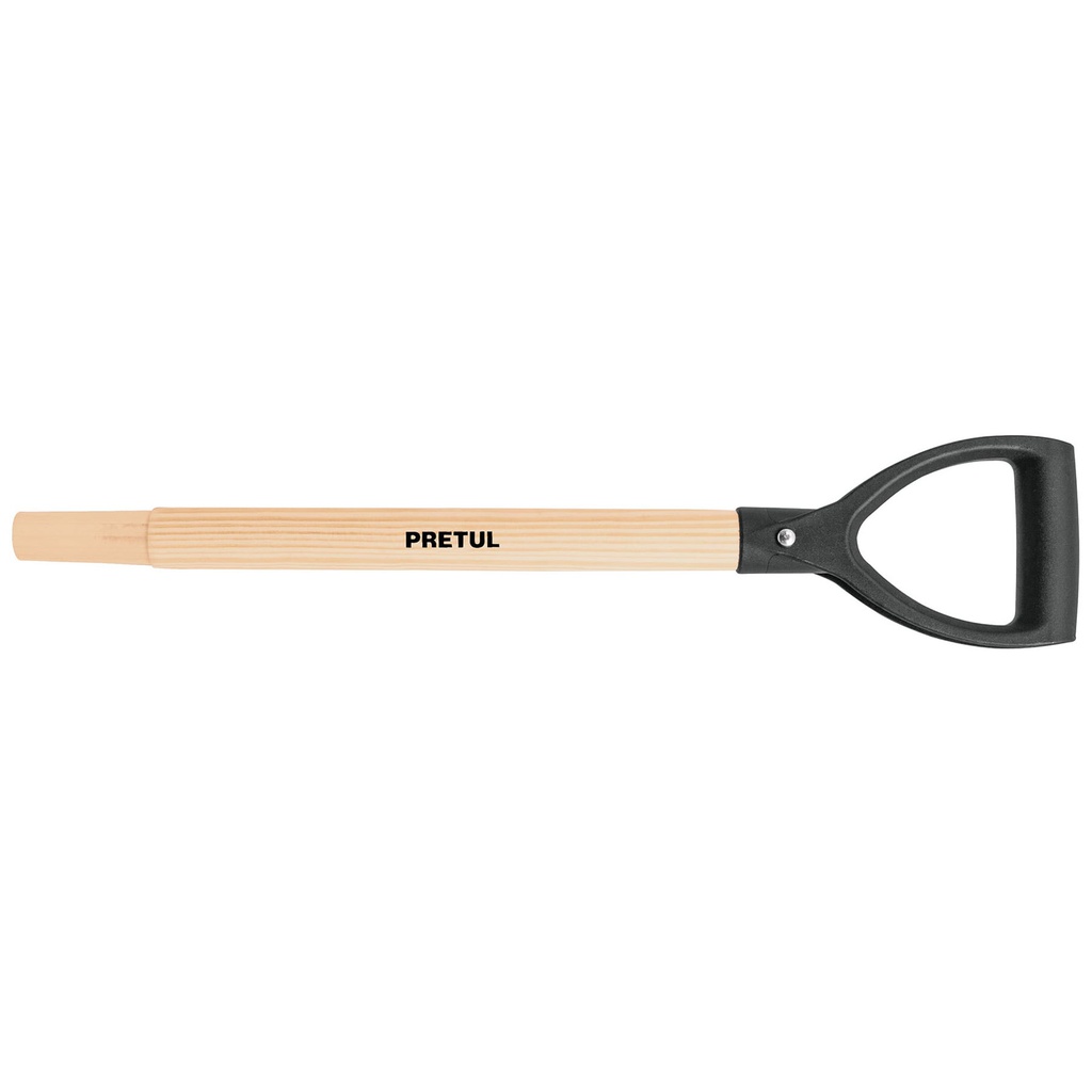 Mango para palas puño 'Y' plastico PCD-X, de 24', Pretul