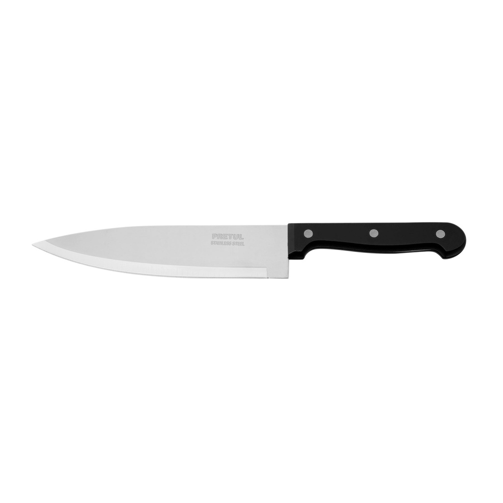 Cuchillo de chef 7' mango de polipropileno, Pretul