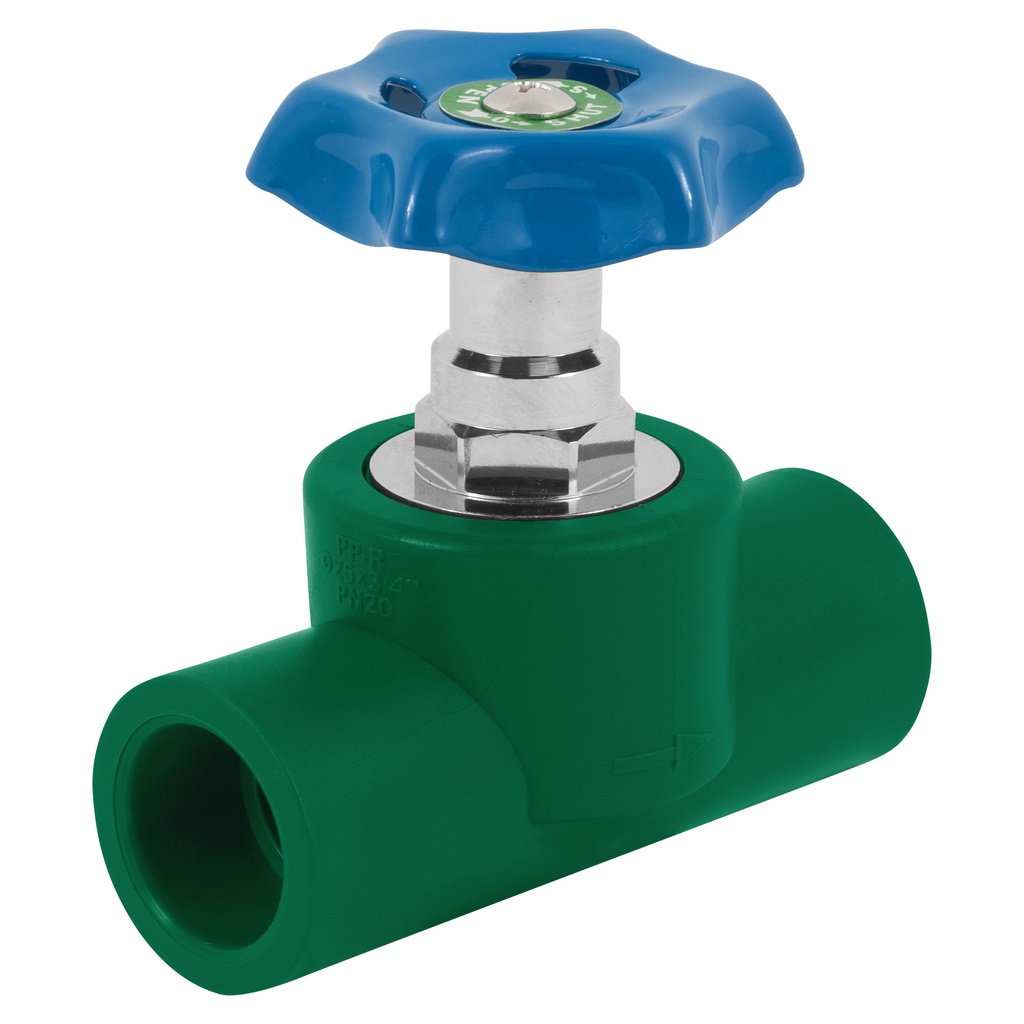 Valvula de globo de PPR 3/4', Foset